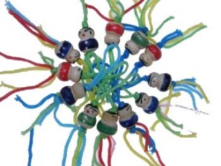 Holz Gl&uuml;cksp&uuml;ppchen