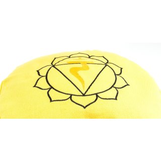 Meditationskissen Solarplexuschakra gelb