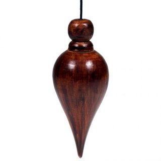 Pendel aus Holz Tropfenform