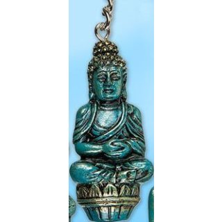 Schlüsselanhänger Thai Buddha 3 aus Metall