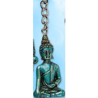 Schlüsselanhänger Thai Buddha 4 aus Metall