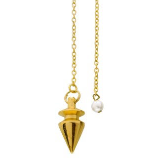 Cone Pendulum gold