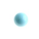 Klangkugel babyblau 16 mm für Engelsrufer