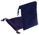 Samtbeutel marineblau 6,5 x 8,5 cm