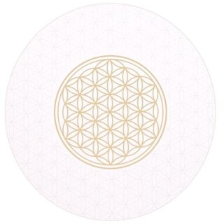 Untersetzer rund Blume des Lebens 6er Set