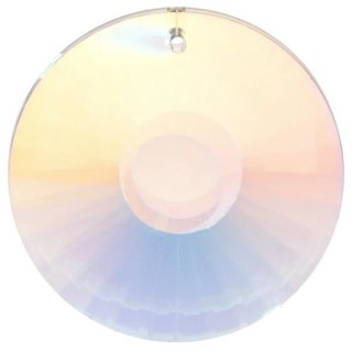 Feng Shui Kristall-Kreis 4,5 cm Perlmutt