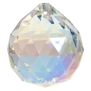 Feng Shui Kristall-Kugel 4 cm Perlmutt