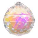 Feng Shui Kristall-Kugel 4 cm Perlmutt dunkel