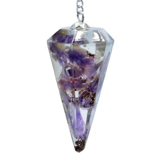 Orgonit Pendel Amethyst