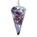 Orgonit-Pendel Amethyst