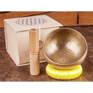 Klangschalen Set Blume des Lebens klein