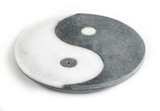 Yin Yang R&auml;ucherst&auml;bchenhalter aus Marmor