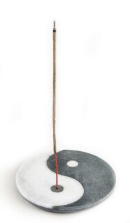 Ying Yang R&auml;ucherst&auml;bchenhalter aus Marmor
