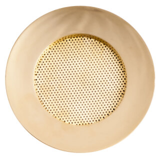 R&auml;ucher-Sieb Messing 11,5 cm