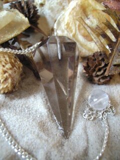 Smokey Quartz Pendulum faceted