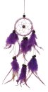 Traumfänger violett 6 cm