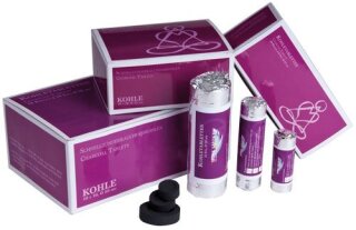 R&auml;ucherkohle 50 mm Rolle mit 10 Tabletten