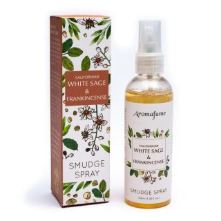 Smudgespray Wei&szlig;er Salbei &amp; Weihrauch Aromafume