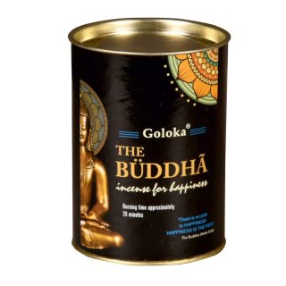 Goloka The Buddha Rückfluss Räucherkegel 