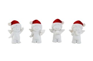 Engel mit Nikolausm&uuml;tze 4 cm (Art.Nr. 650008)