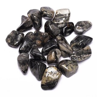 Silverleaf Jaspis Trommelstein 1-3cm