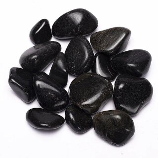 Goldglanz Obsidian Trommelstein 4-6cm