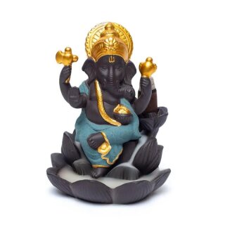 Rückfluss Weihrauchbrenner Ganesha