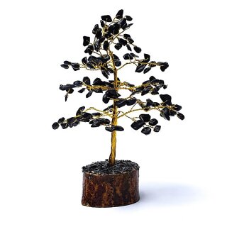 Edelstein Baum Schwarzer Achat