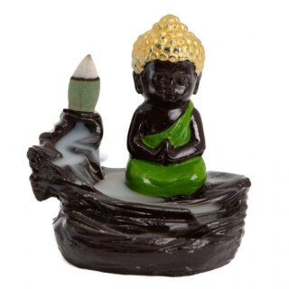 R&uuml;ckfluss R&auml;uchergef&auml;&szlig; Betender Buddha