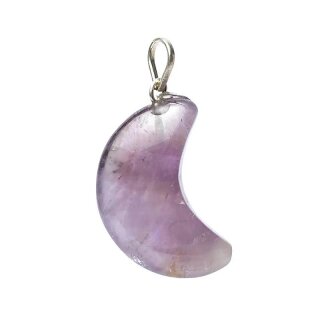 Amethyst Edelsteinnh&auml;nger Mond