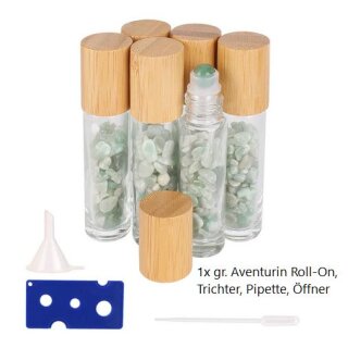 Edelstein Roll-On Gr&uuml;ner Aventurin
