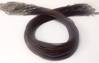 Wachsband dunkelbraun 50 cm