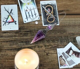 Orgonite Chakra Pendulum