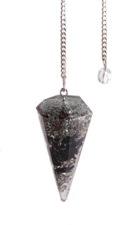 Orgonit Pendel Obsidian