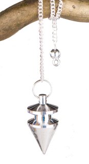 Cone Pendulum silver