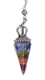 Orgonite Chakra Pendulum
