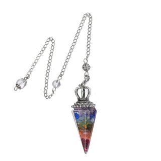 Orgonite Chakra Pendulum