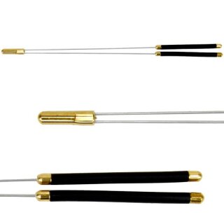 W&uuml;nschelrute Messing 24 cm
