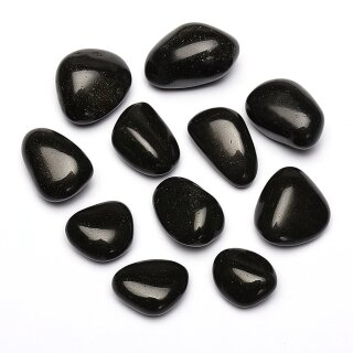 Goldglanz Obsidian Trommelstein 2-3cm