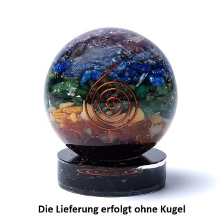 Kugelhalter Orgonit schwarzer Turmalin
