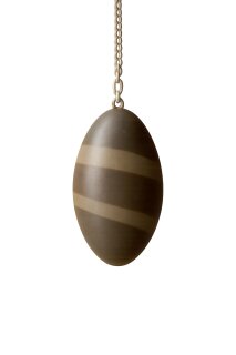Shiva Lingam Pendel in Eiform