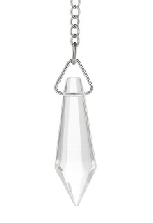 Einsteigerpendel transparent facettiert