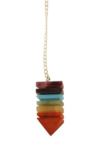 Chakra Pendulum faceted