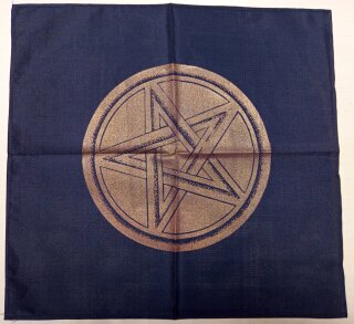 Unterlegtuch / Altartuch mit Pentagramm