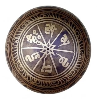 Tibetisches Klangschalen Set 10 cm gold