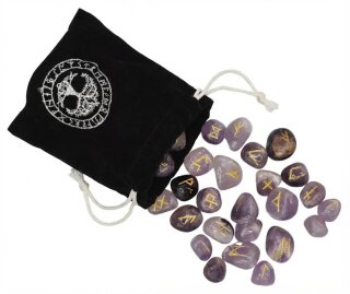 Runen Set Amethyst