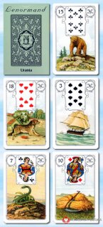 Lenormand-Karten Blaue Eule (Bilder)