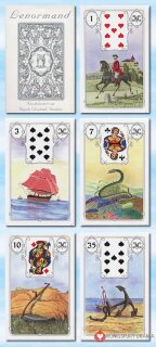 Lenormand-Karten Wei&szlig;e Eule