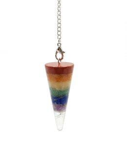Chakra Pendulum faceted
