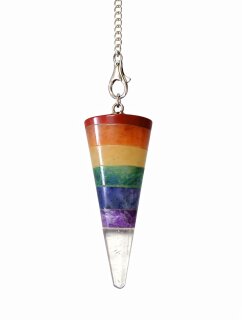 Chakra Pendulum faceted